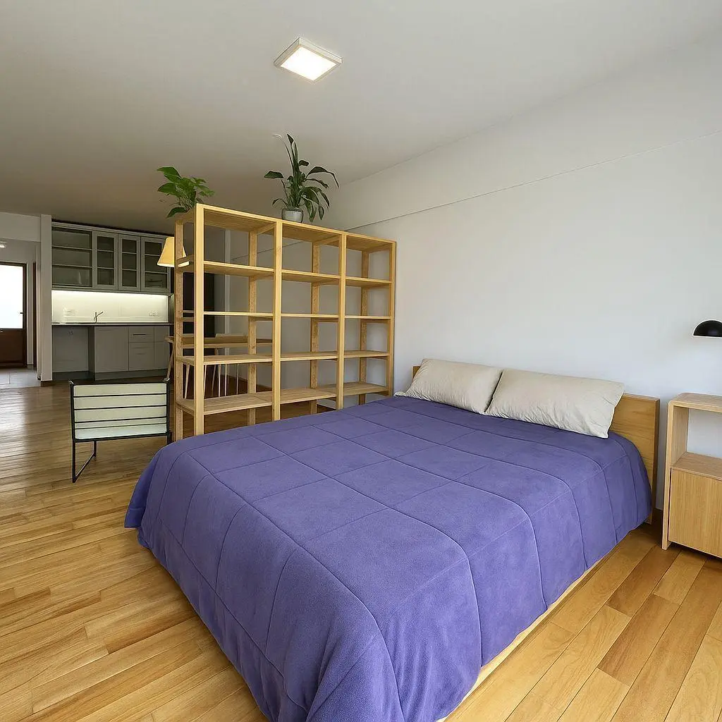 Alquiler temporario - Departamento monoambiente amoblado c/balcon y amenities - Lavalle 3600 - Almag 2