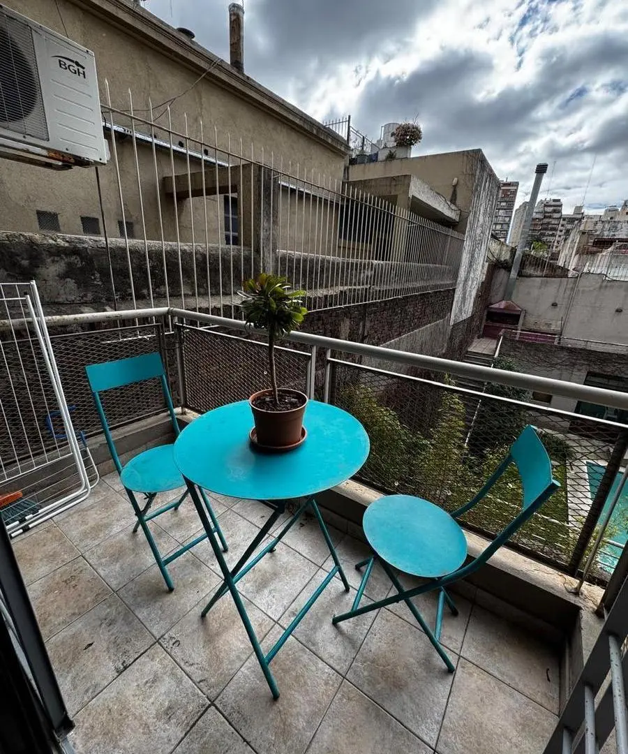 Alquiler temporario - Departamento monoambiente amoblado c/balcon y amenities - Lavalle 3600 - Almag 3