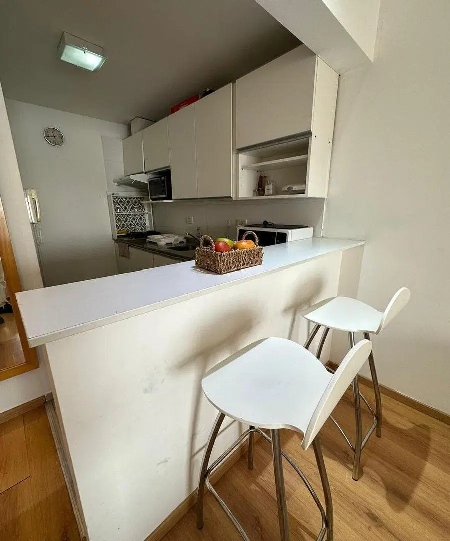 Alquiler Temporario - Departamento 1 ambiente amoblado c/ balcon y amenities - Av. Corrientes 3100 - 8