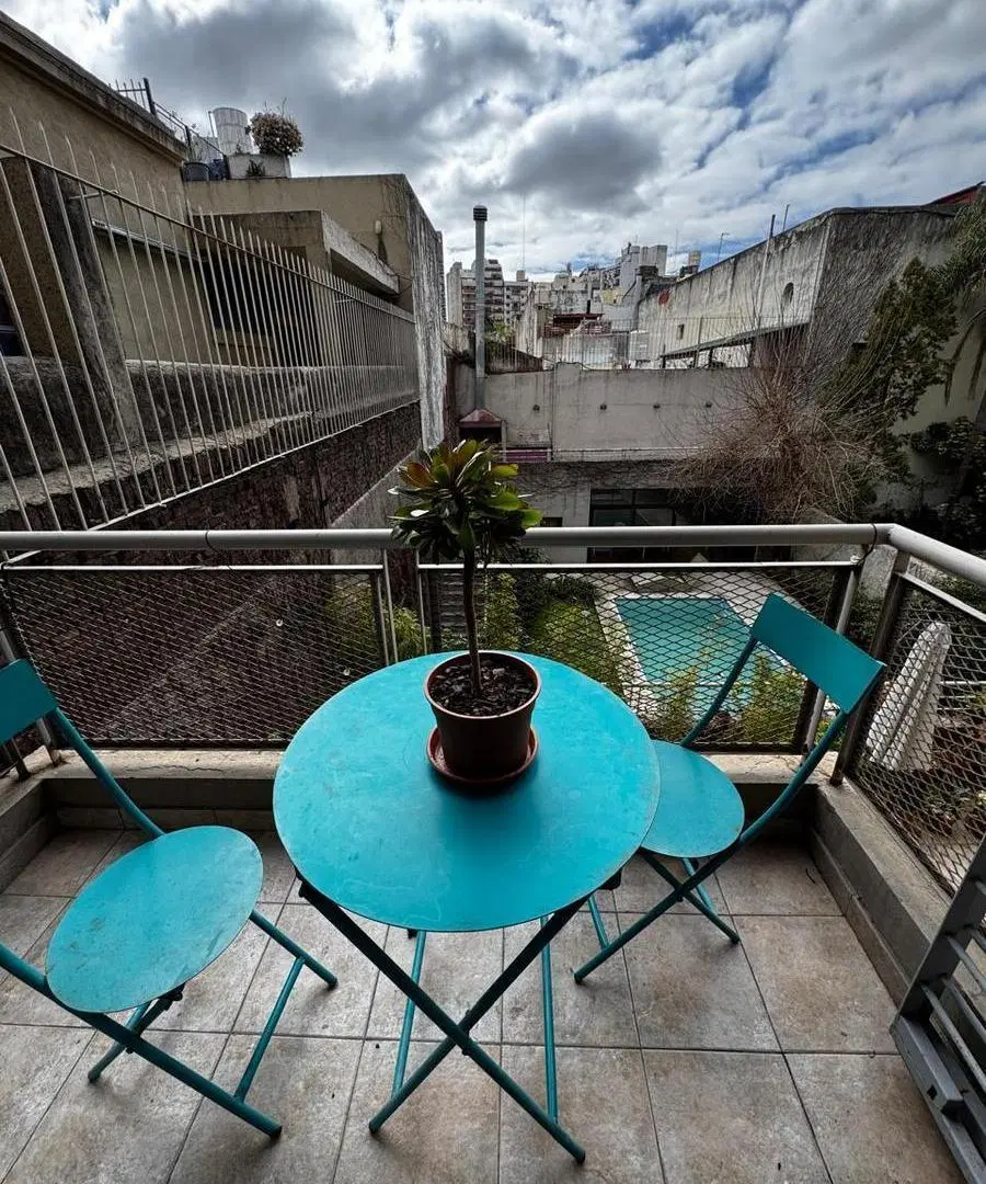 Alquiler temporario - Departamento monoambiente amoblado c/balcon y amenities - Lavalle 3600 - Almag 2