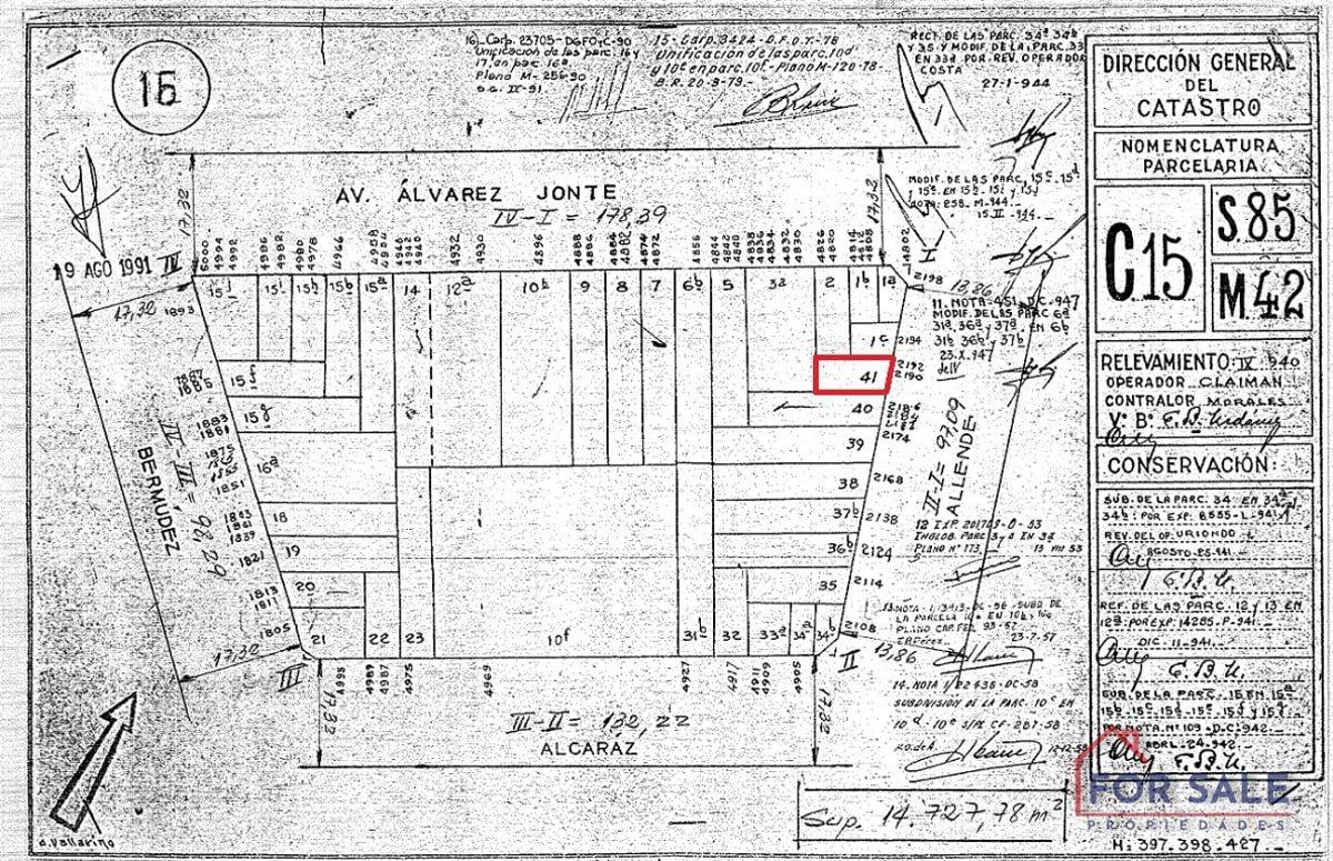 Foto de OPTIMO LOTE - PLENO CENTRO DEL BARRIO MONTE CASTRO, imagen 4