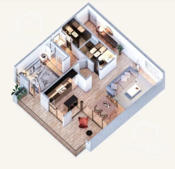 2 Ambientes con Balcon corrido en Parque Patricios! Full Amenities! 5