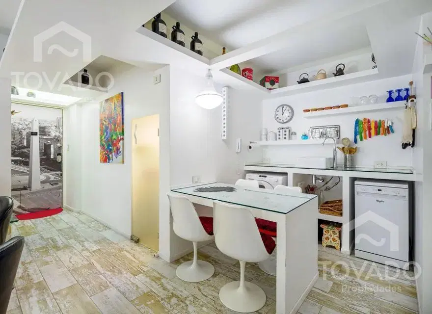 REMODELADO A NUEVO! 2 Ambientes en piso alto en Belgrano! 2