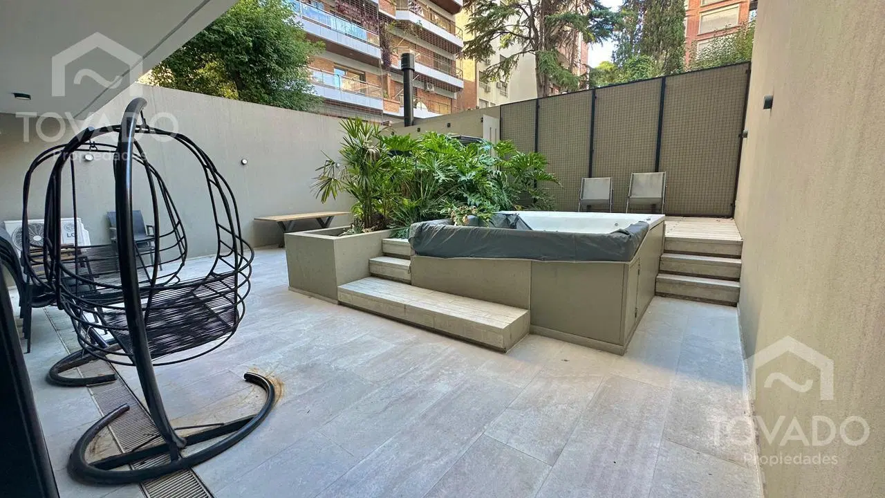 Alquiler 2 ambientes con balcon aterrazado y amenities en Belgrano R! 5