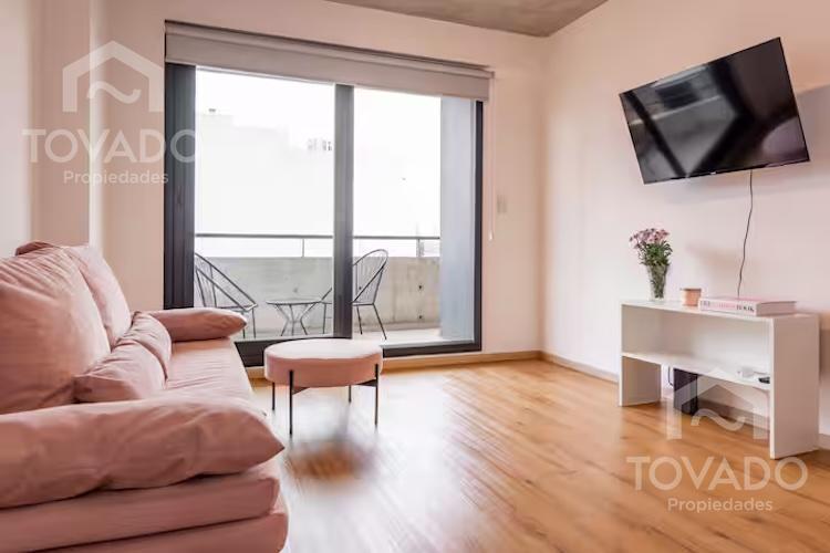 Luminoso 2 Ambientes con balcon y parrilla propia en Palermo Hollywood!