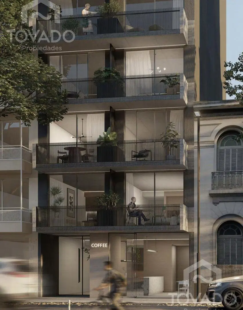2 Ambientes con balcon corrido en Almagro! 5