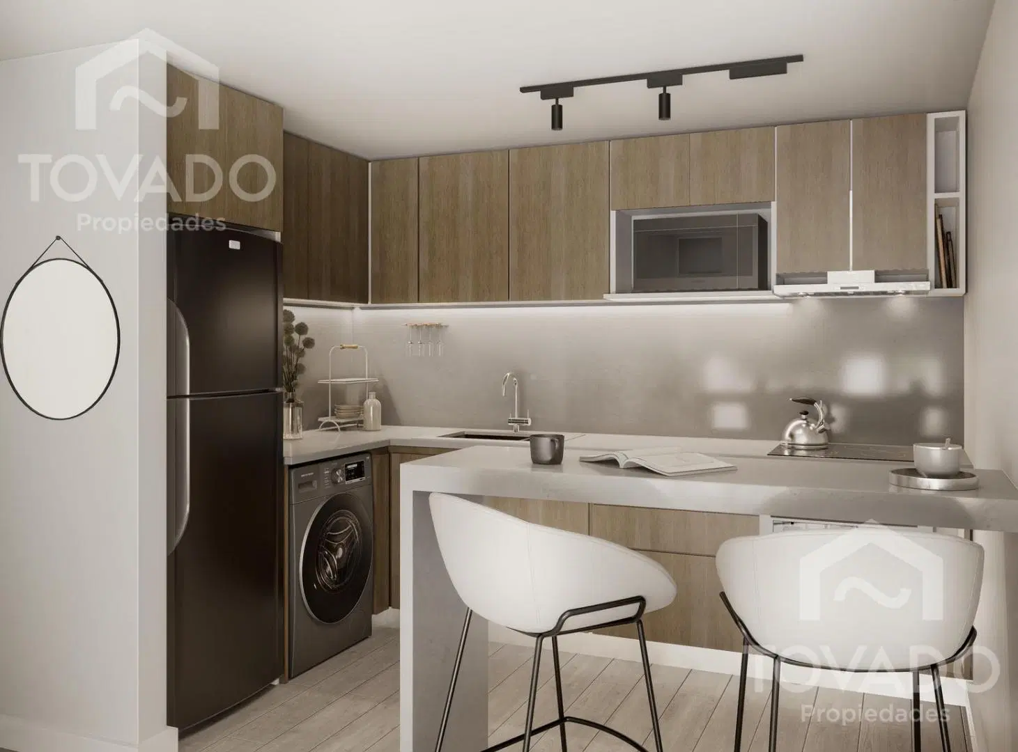 En construcción! 2 Ambientes TOTALMENTE AMOBLADO! 5