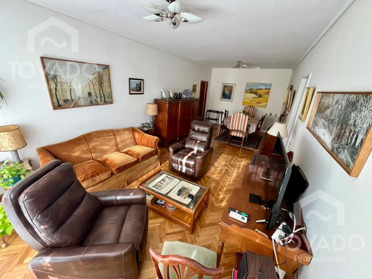 Piso Alto! 3 Ambientes con Cochera y Dependencia en Colegiales! 5