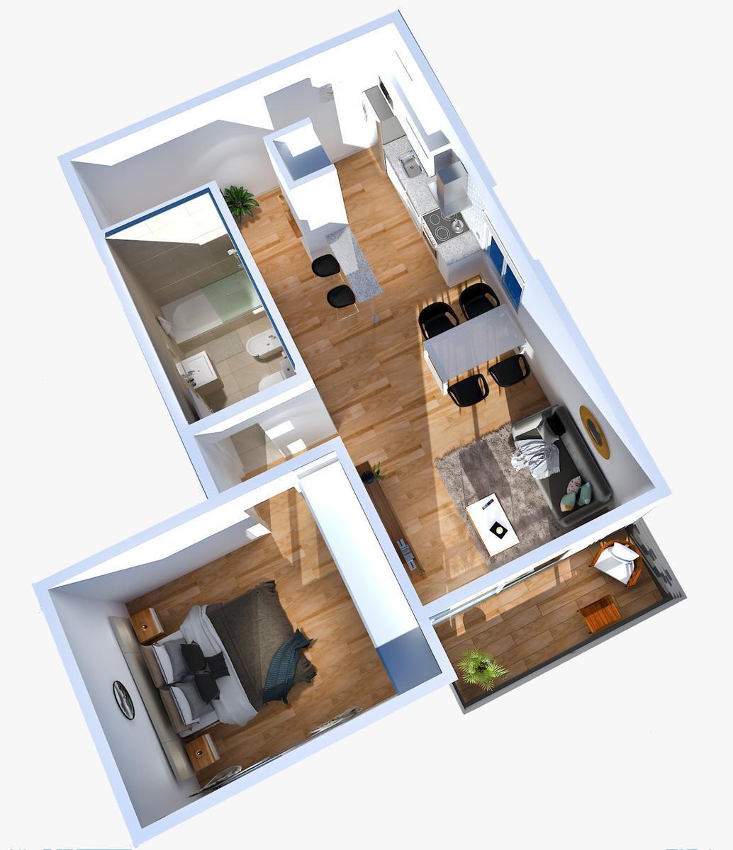 En Venta | Departamentos a Estrenar de 2 Ambientes con Parque Privado en El Nuevo Complejo Ecoalsina 1