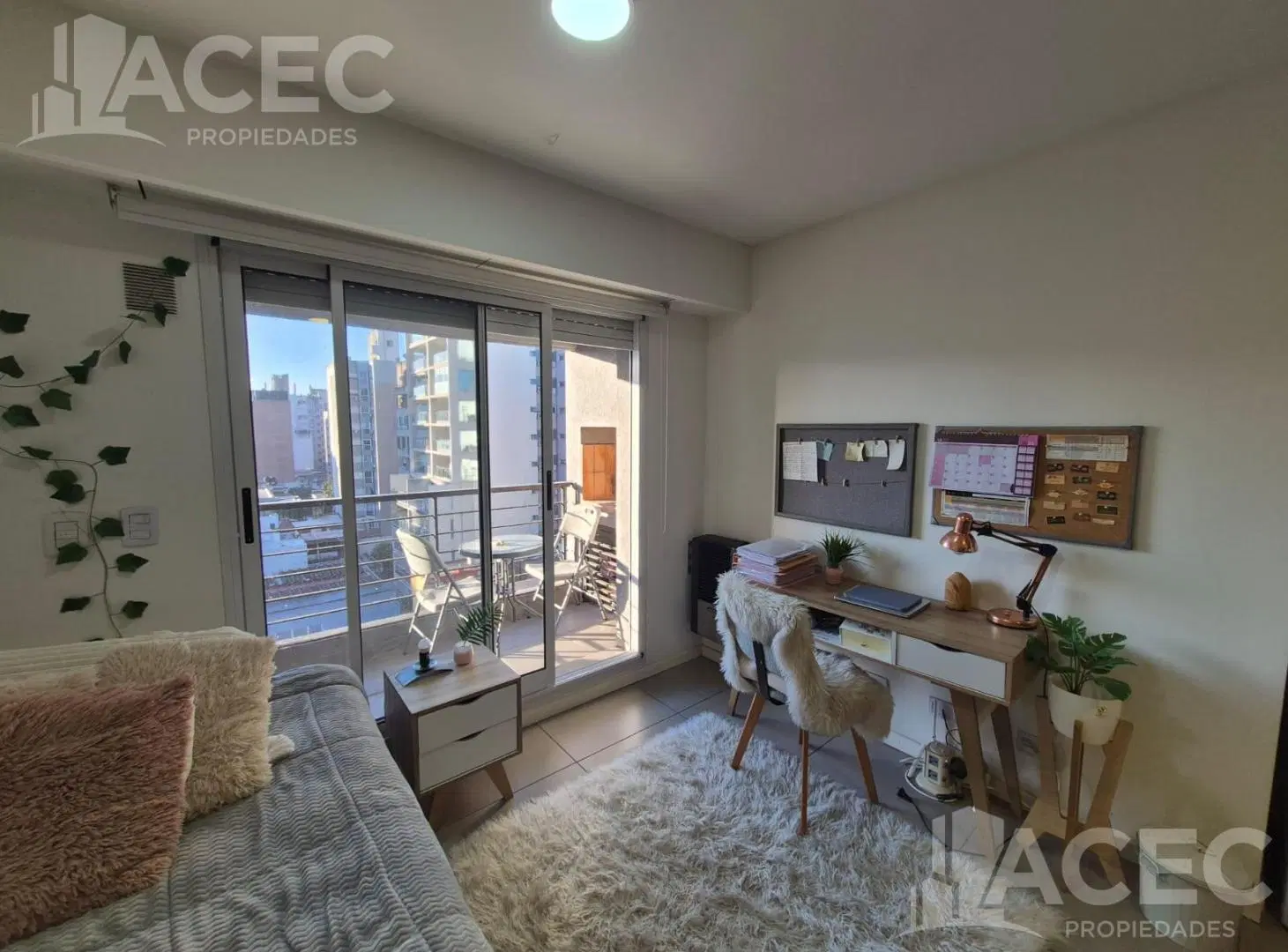 Alquiler - Departamento Monoambiente - Barrio Centro 4