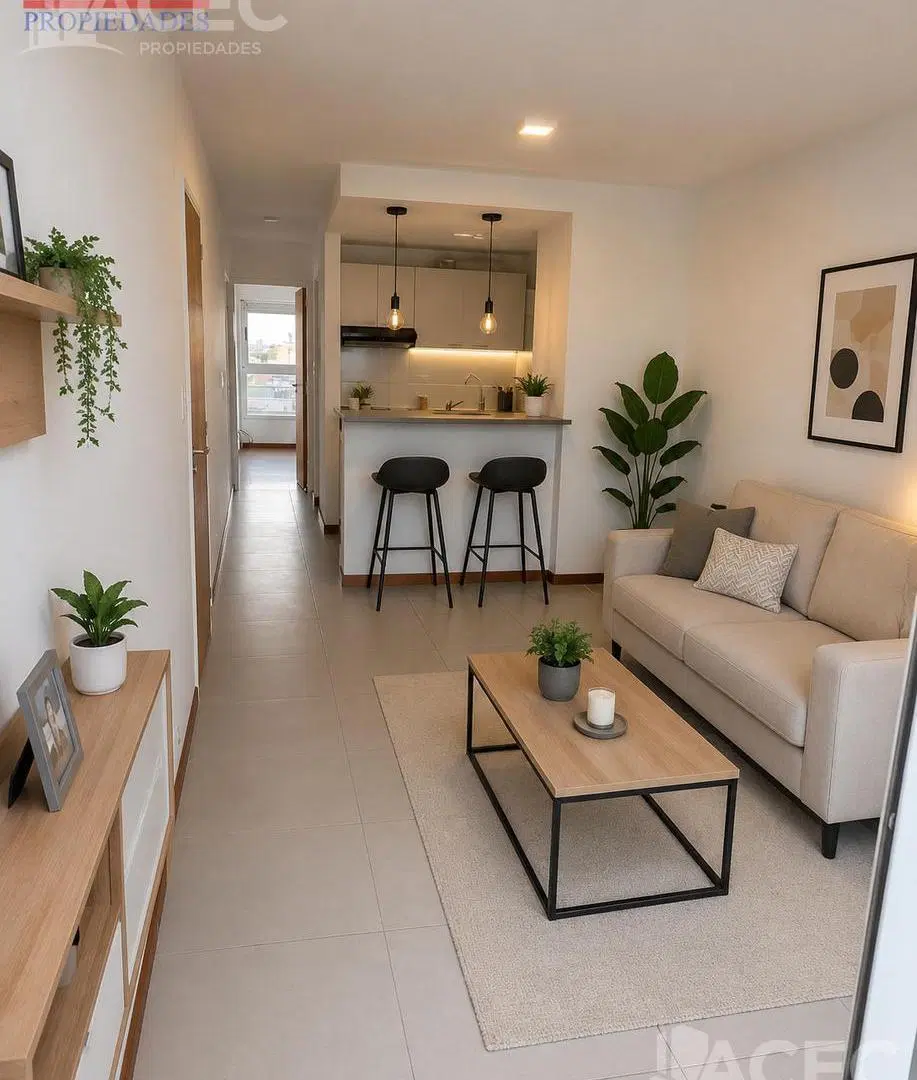 ALQUILER - DEPARTAMENTO DE 1 DORMITORIO - LUDUEÑA 5
