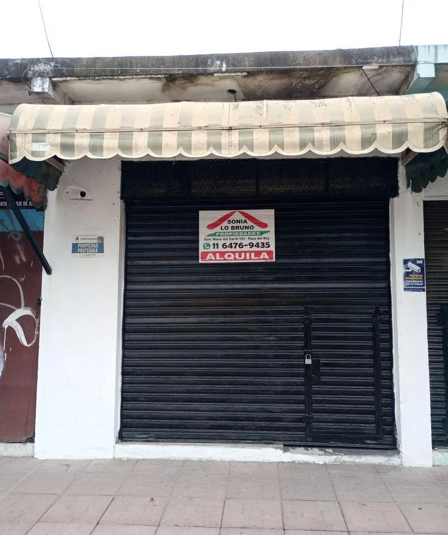 ALQUILER – LOCAL COMERCIAL EN PASO DEL REY (LADO NORTE) Salvador M. Del Carril e Independencia. 4