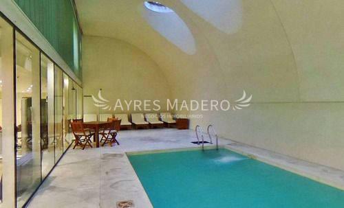 Los Molinos Exclusivo Tri­plex 2 Ambientes con Cochera y VI 5
