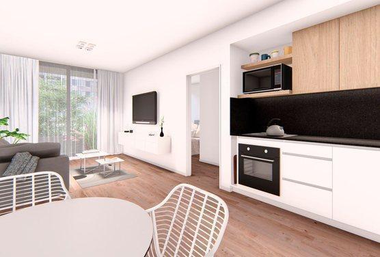 Foto de VENTA 2 AMB CON SUITE, TOILETTE, BALCON Y AMENITIES. EN COLEGIALES., imagen 2