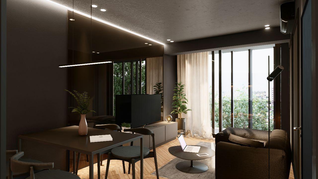 Foto de Venta Departamento 2 ambientes en Palermo a estrenar con balcón. Suite. Full amenities, imagen 2