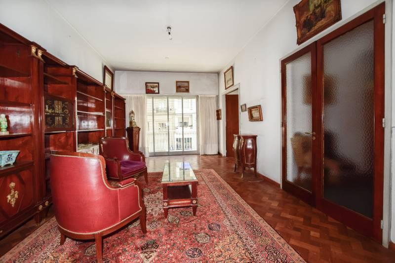 Callao y Quintana. Piso Señorial. 180 m² 3/4dorm o Escrit. 2 Dep. Cochera Optativa a La Vuelta 2