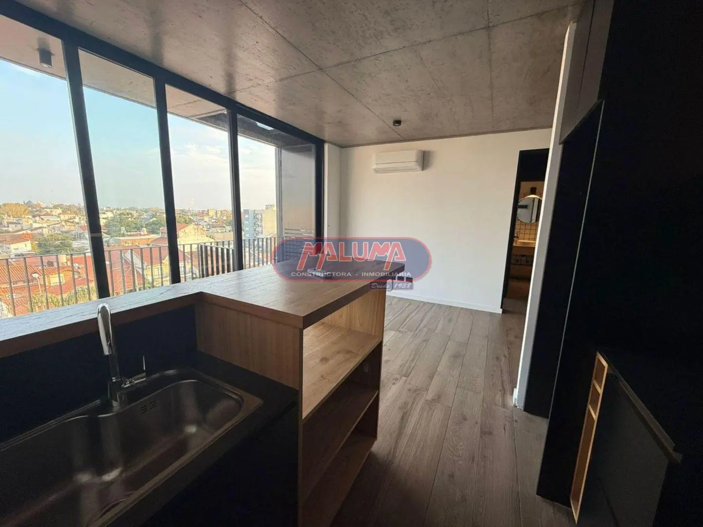 Departamento 2 ambientes. | Av. Pres. Perón al 2200 3