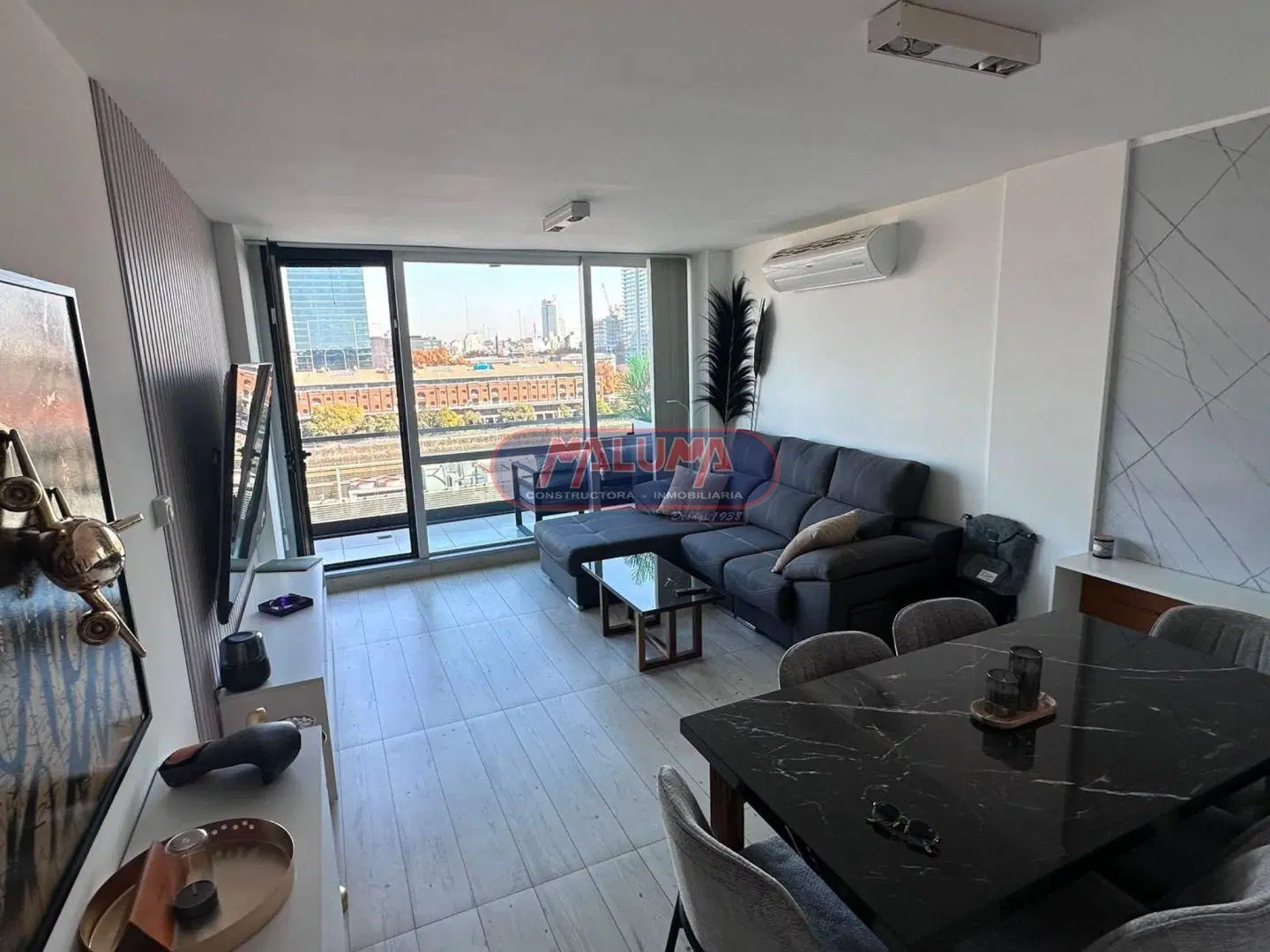 Departamento 2 ambientes. | Olga Cossettini al 1500 2