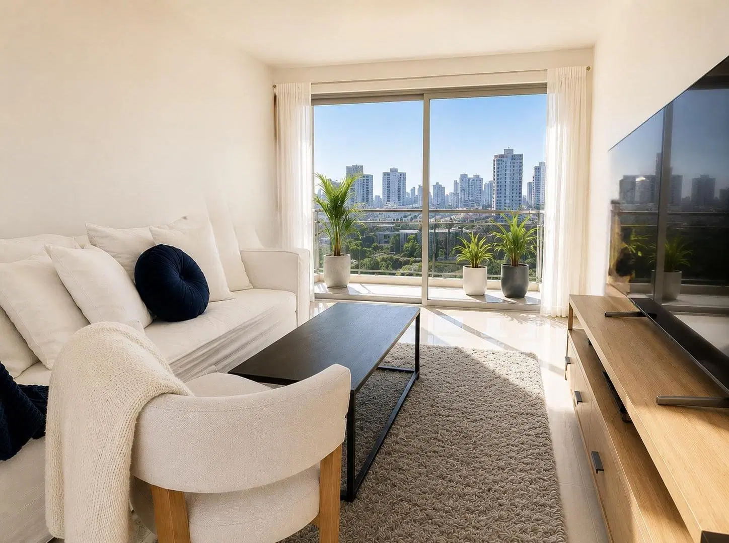 Departamento 2 ambientes piso alto gran vista -cochera y amenities 1