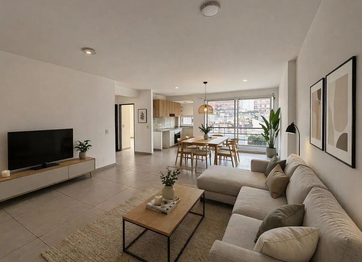 Venta departamento 3 ambientes con cochera 80 m2 - Caballito 2