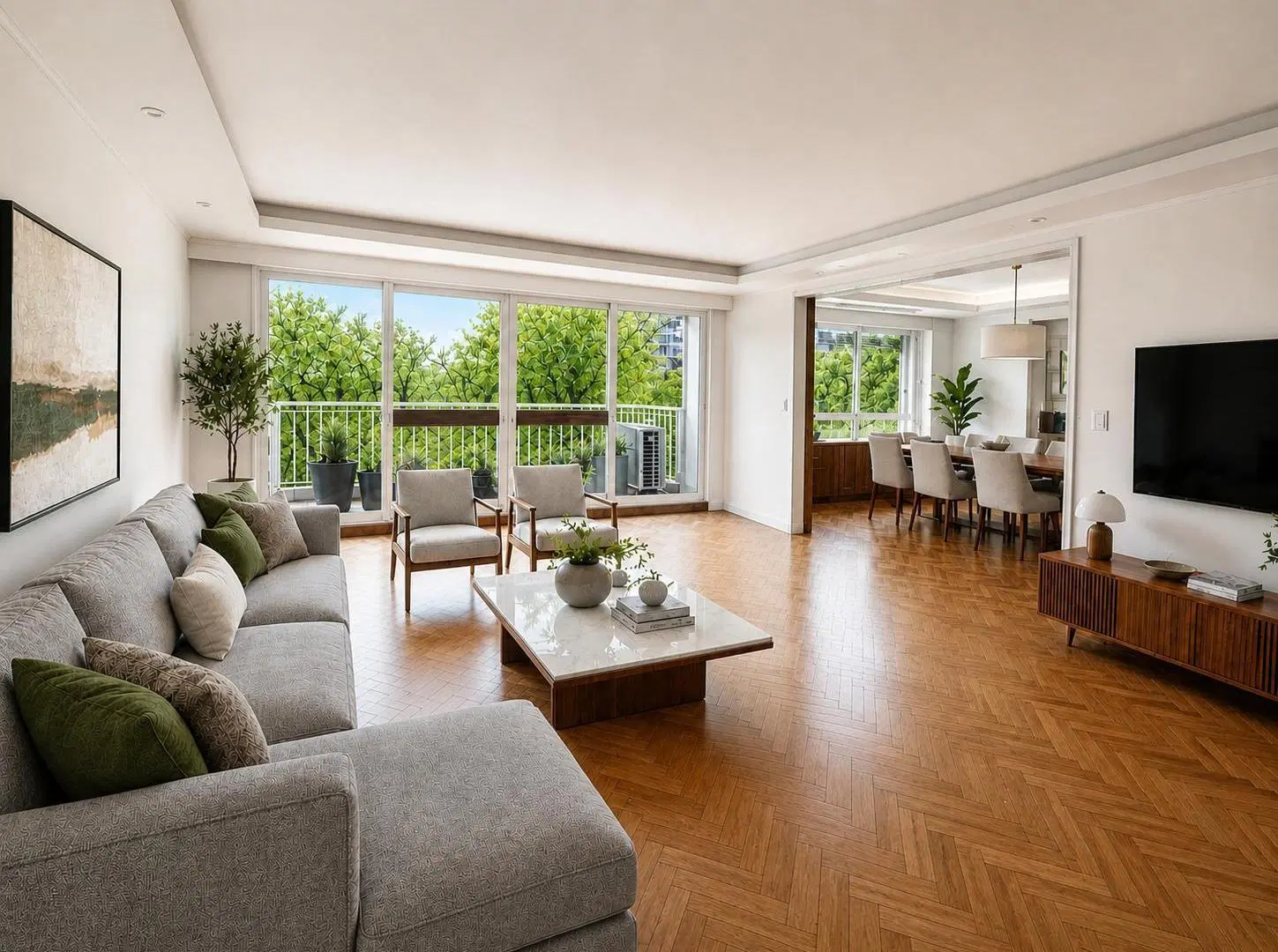 Venta Piso de Categoria - Av. del Libertador - 300 m2 - 4 ambientes c/dep - 2 coch - Palermo Chico 5