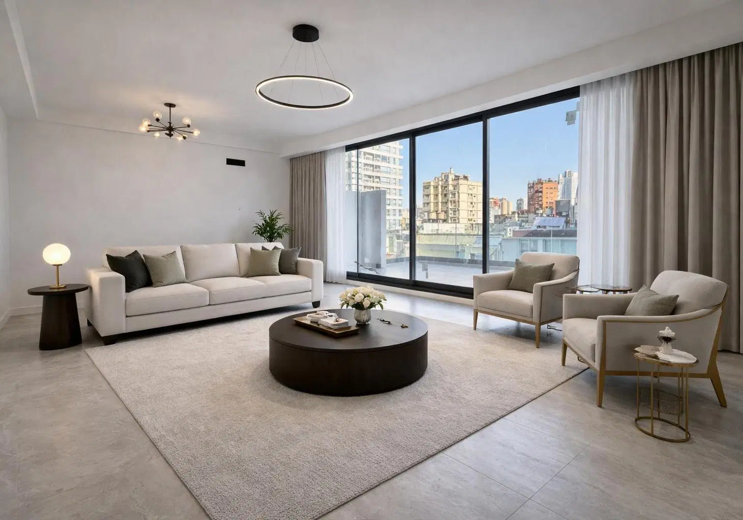 Departamento a estrenar 4 ambiente con balcón terraza piso alto - amenities - Palermo Chico 3