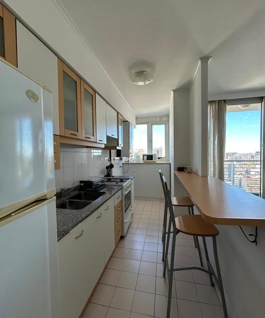 Foto de Exclusivo 3 Ambientes Amoblado en Piso 23 | Torres Las Plazas - Palermo, imagen 3
