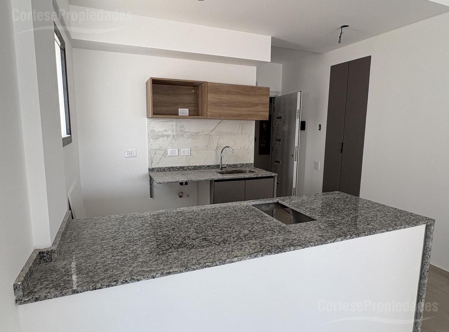 Foto de Departamento dos ambientes a estrenar en venta, piso alto, amenities, imagen 2