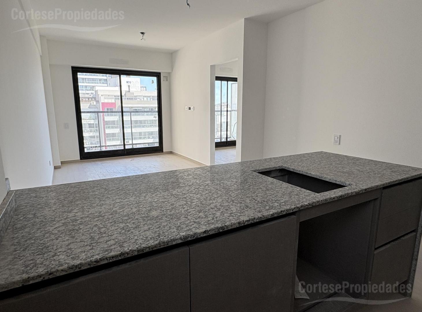 Departamento a estrenar en venta, piso alto, balcon, luminoso