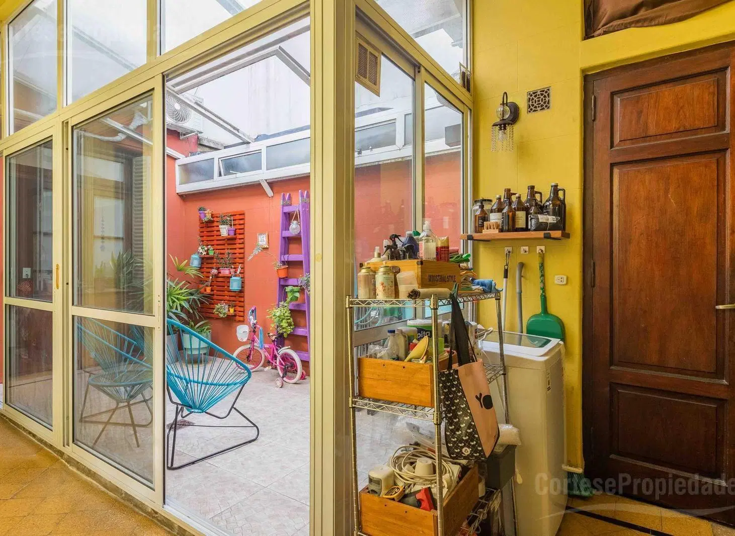Palermo, Ph en venta, planta baja de 3 ambientes, baño toilette y patio 3