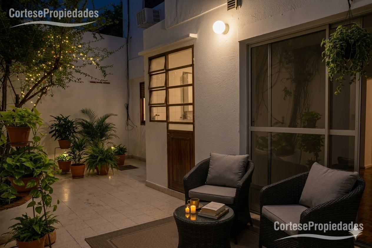 Departamento en venta dos ambientes con patio