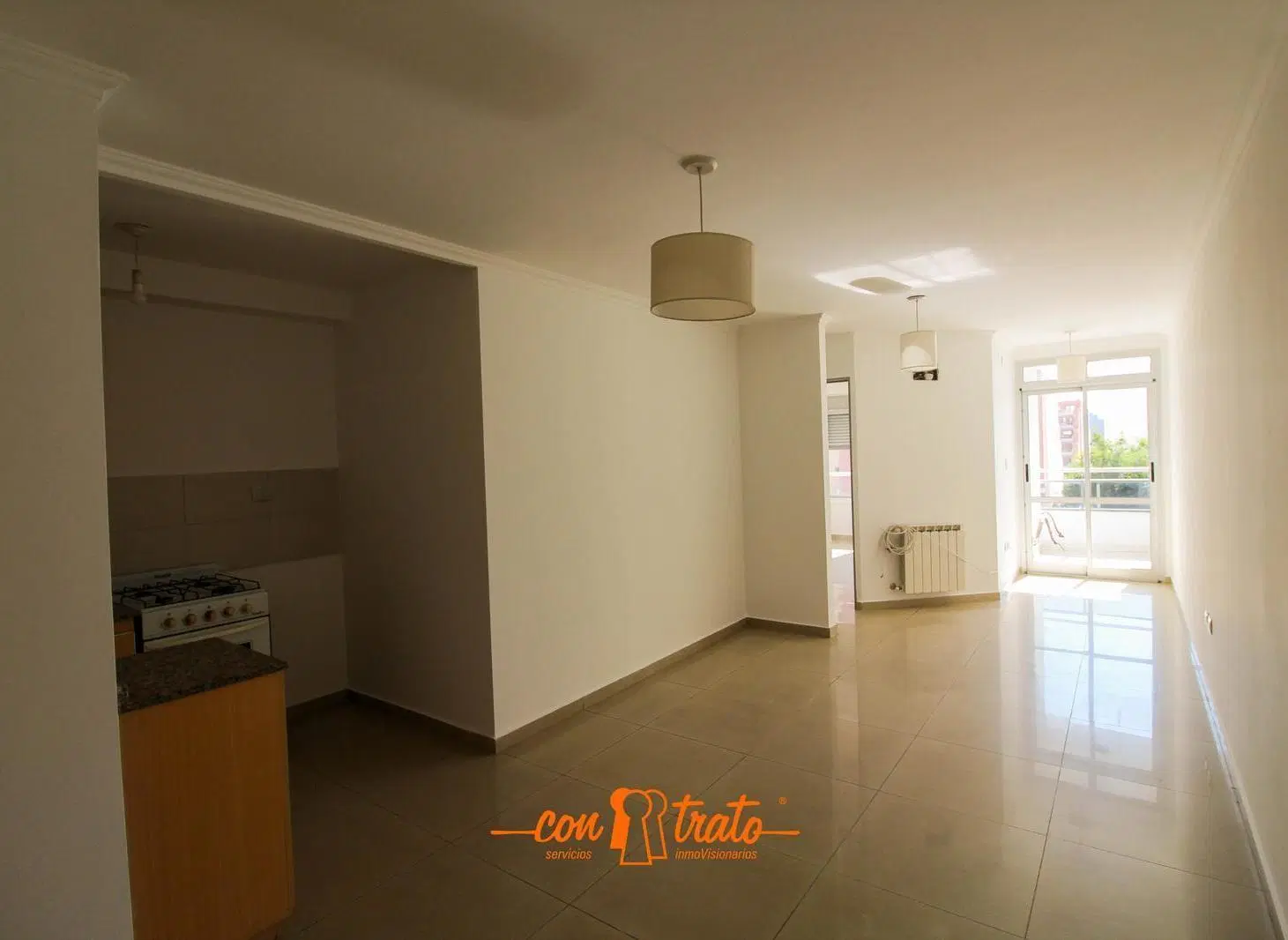 Depto. 1 dorm c/ Balcón Piso Alto c/ vista a plaza! PISCINA , SUM 4