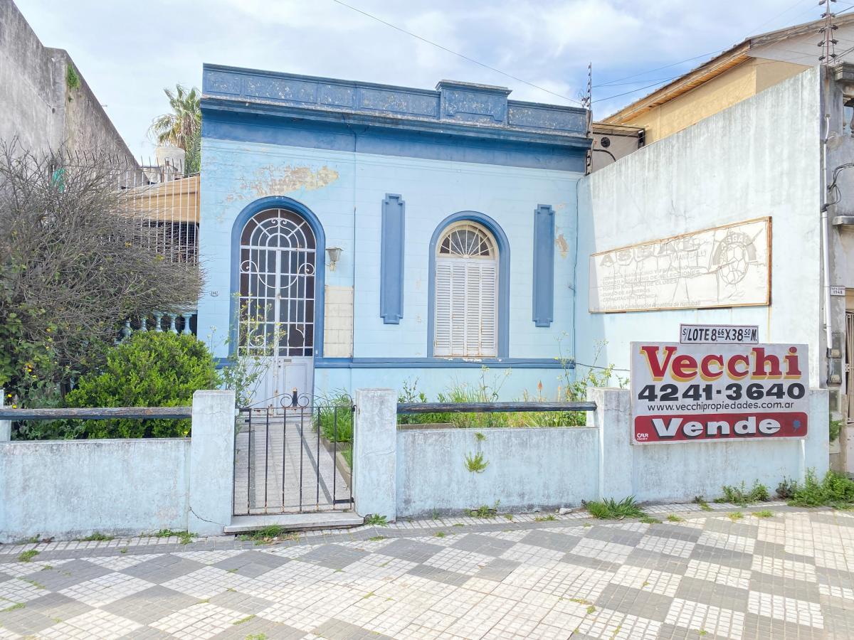 CASA A RECICLAR SOBRE LOTE DE 8,66 X 39,50
