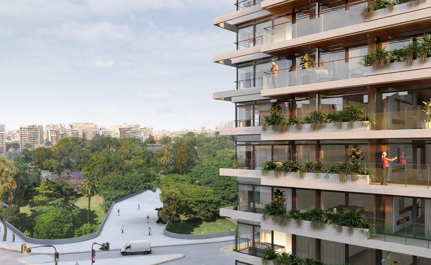 Av Coronel Diaz y Las Heras "NICE PARK"- Palermo Chico- Unidades Premium con la mejor Vista al Parqu