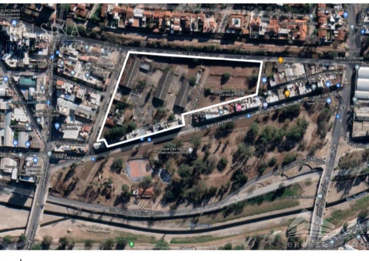 Bv. Las Heras frente al Parque Las Heras