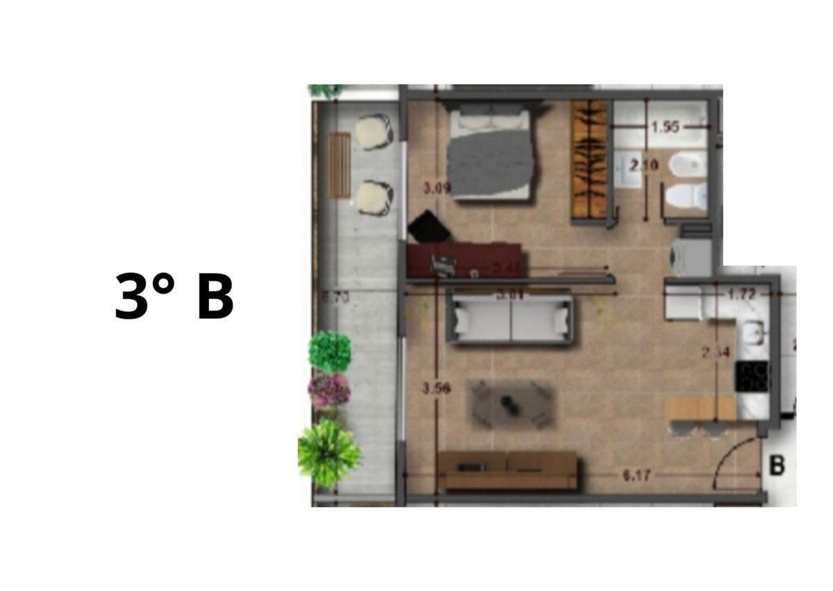 VENTA Depto a estrenar 2 ambientes FLORESTA