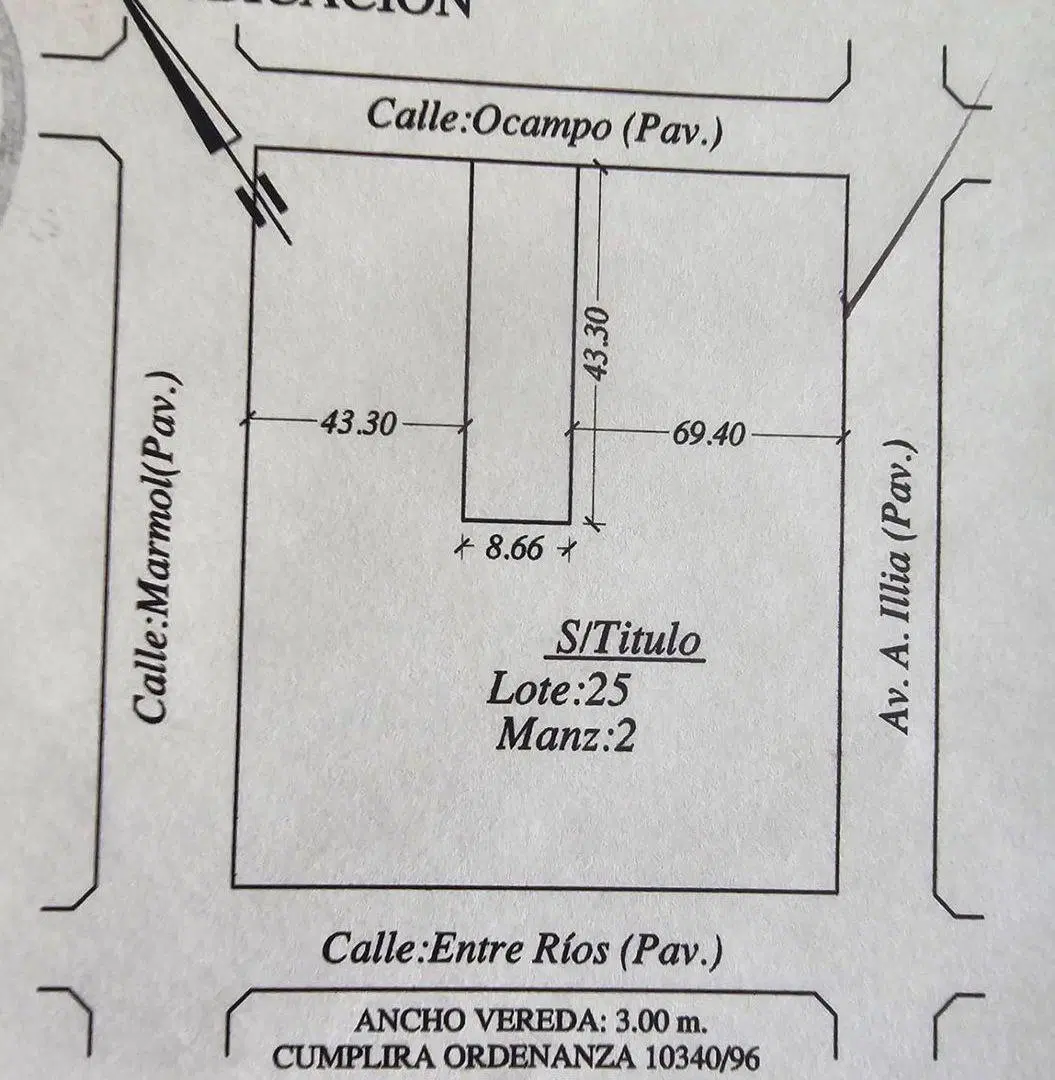 VENTA LOTE SAN JUSTO CENTRO 2