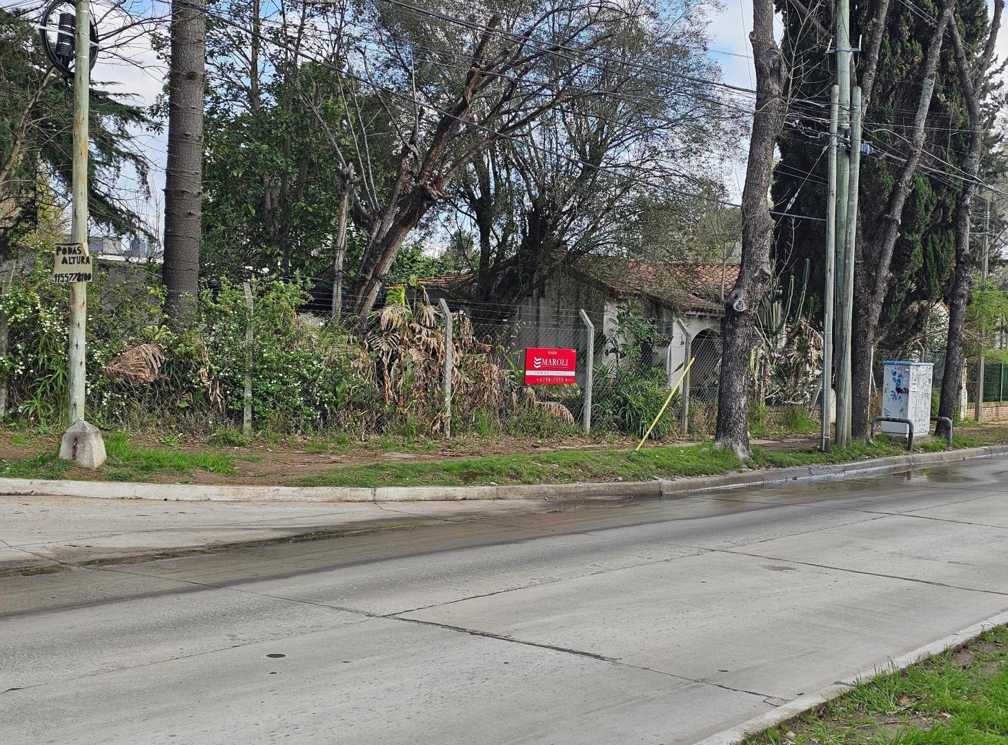 SAN ISIDRO, TERRENO BARRIO OBRA SANITARIAS