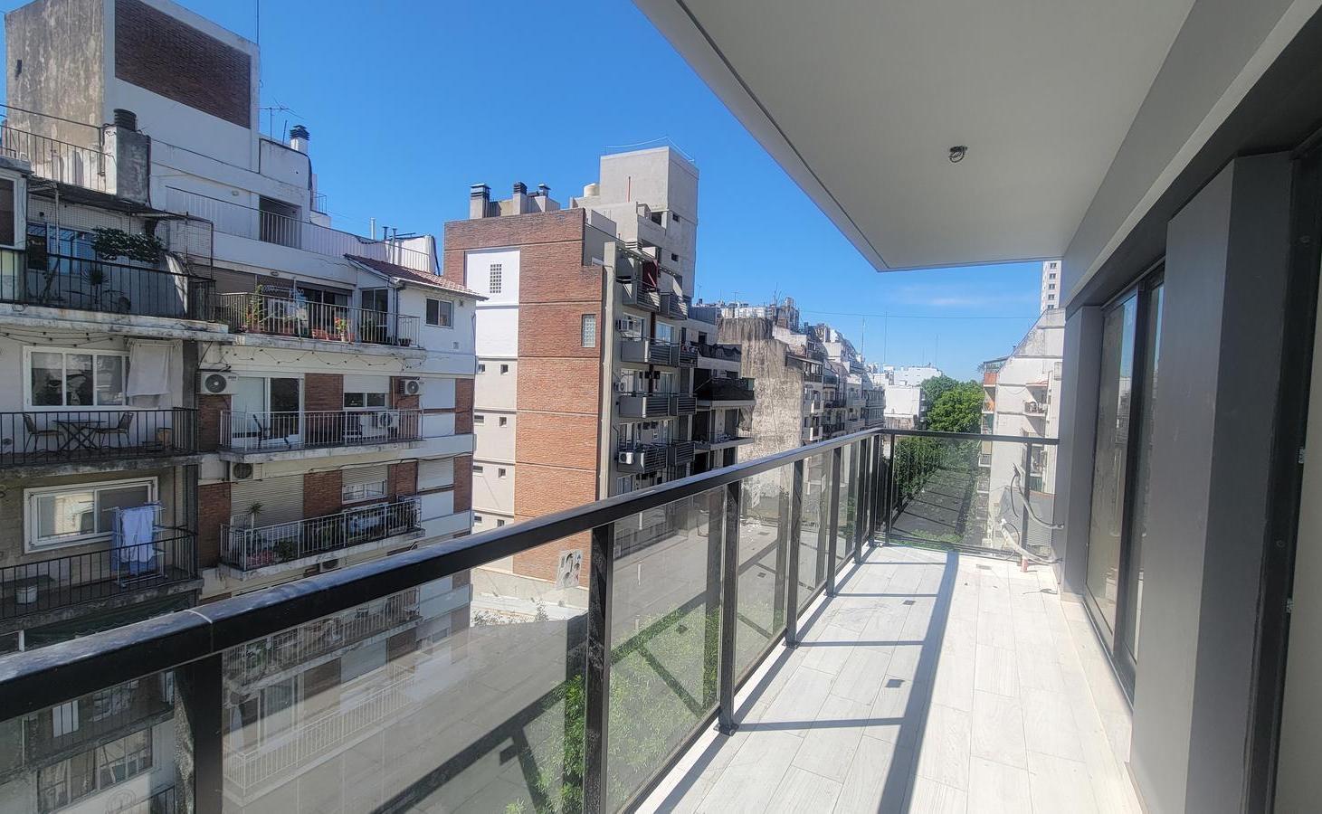 2 ambientes a estrenar con gran terraza – 6° piso, Uriarte & Paraguay