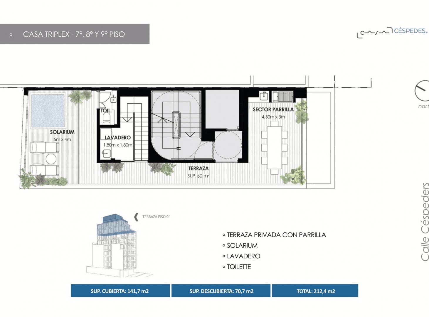 Foto de VENTA TRIPLEX EN COLEGIALES 4 AMB A ESTRENAR, imagen 5