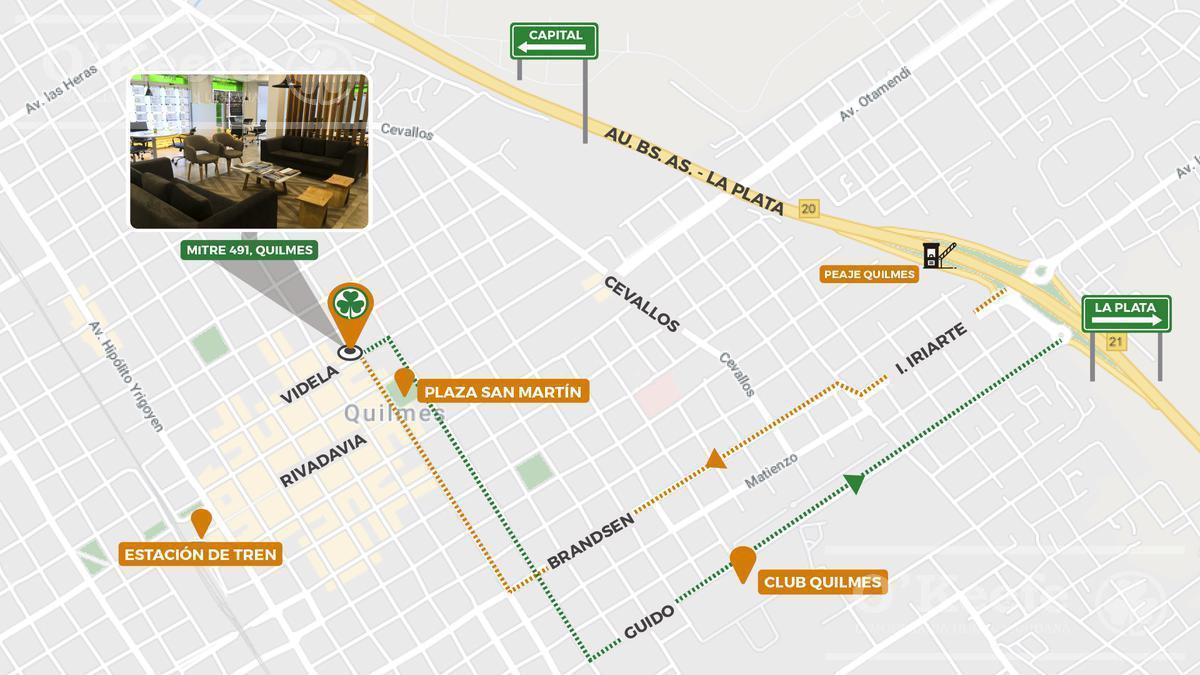 Departamento Dos Ambientes con Cochera en Venta en Quilmes Klover Ocampo. 2
