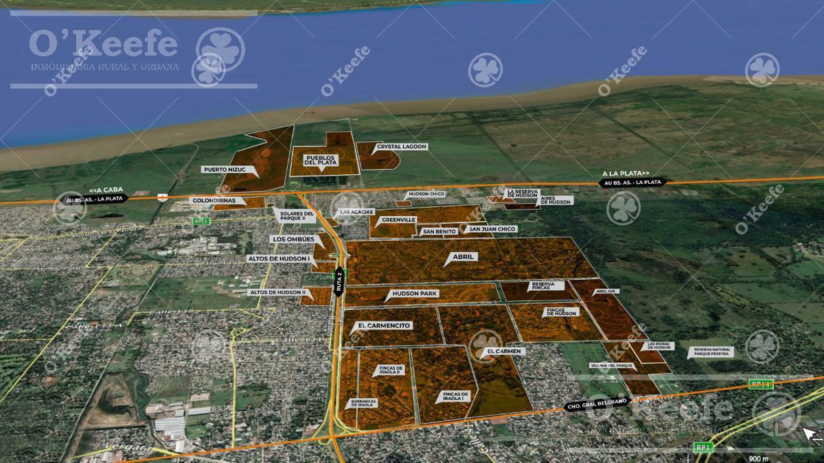 Barrrio Parque Hudson - Lote en Venta en Hudson - Sin Expensas - Loteo Abierto 3