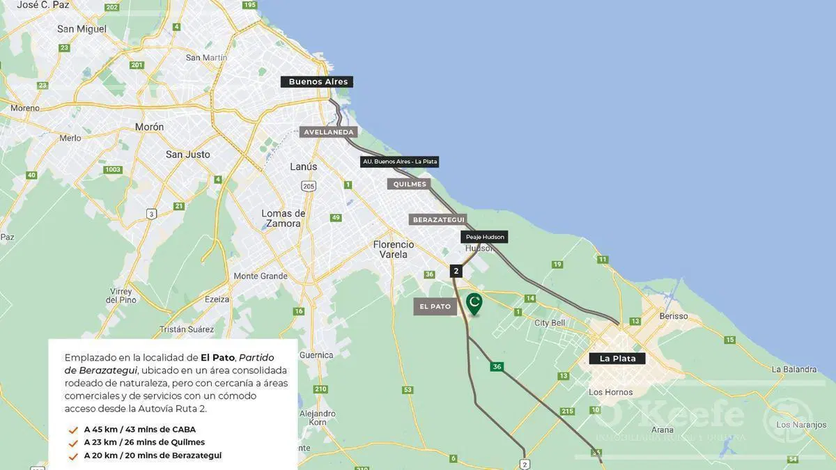Lote en Venta, El Pato, Barrio residencial Los Cedros 3