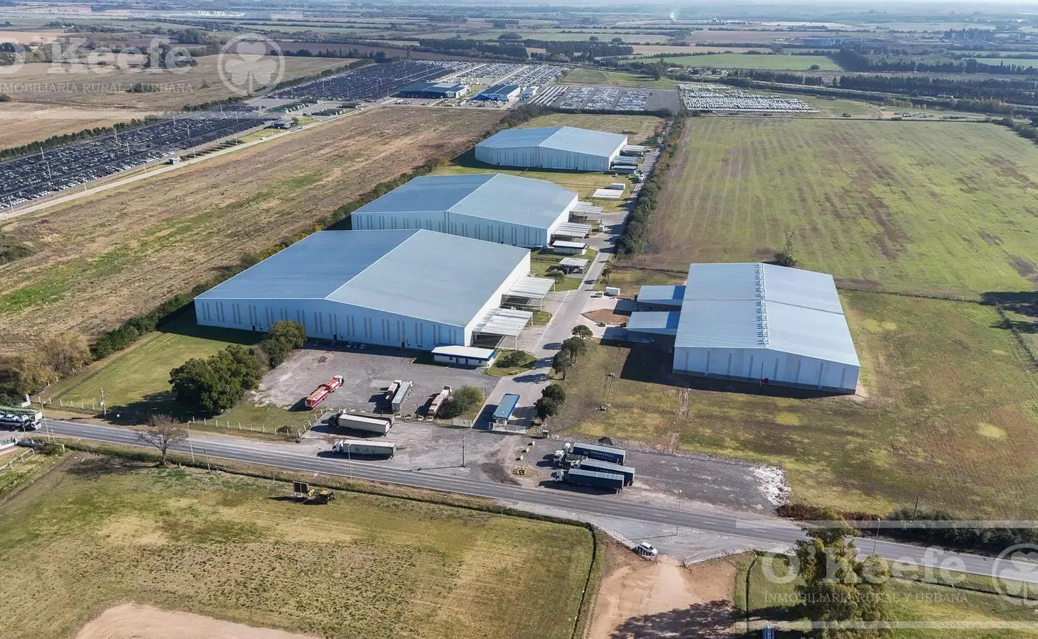 ALQUILER - NAVE INDUSTRIAL 11.500 M2 Con Oficinas - Centro Logístico Zarate 2