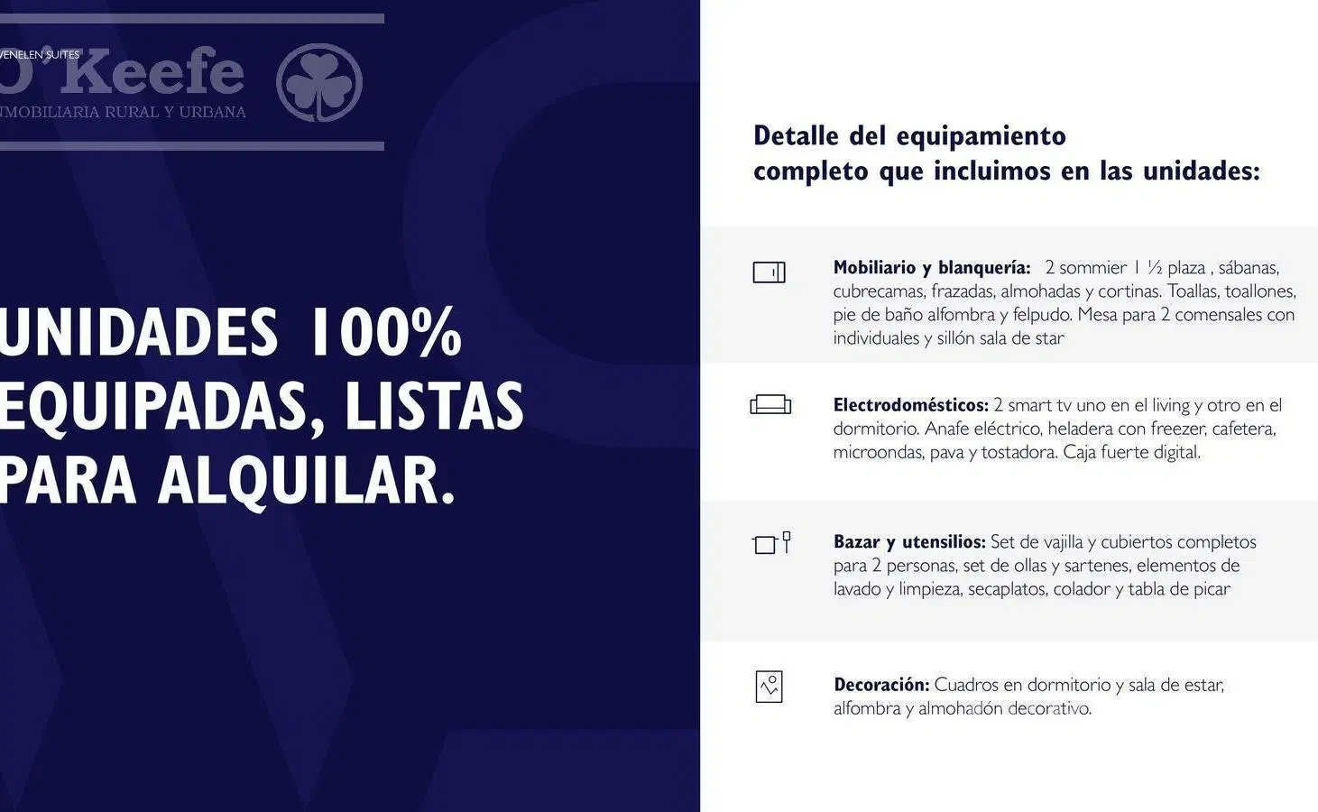Departamento de 2 amb en venta amoblados y equipados 4