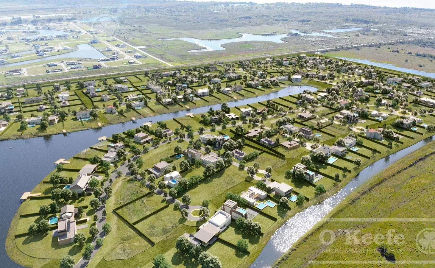 Lote en venta en Lagoon Hudson!! Unico barrio con Cristal!! 4