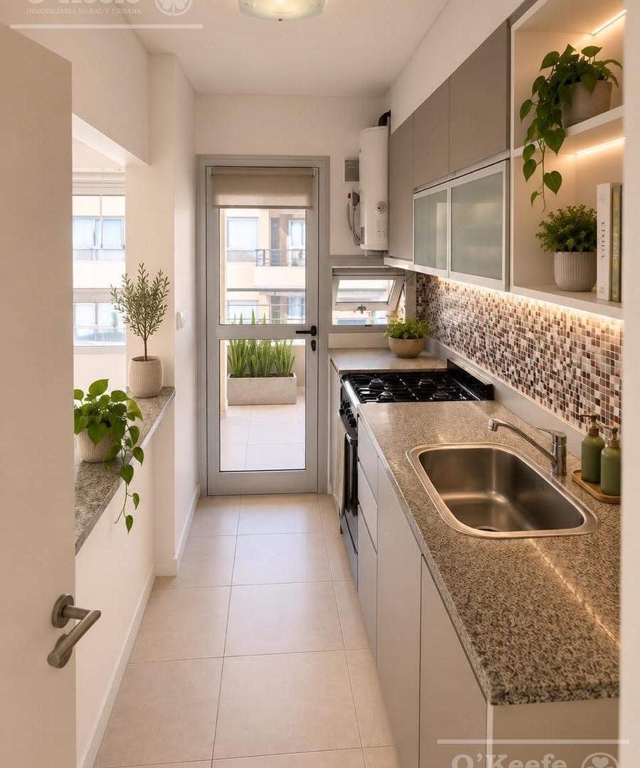 Departamento en alquiler de 3 ambientes con parrilla en Fincas de Iraola 2. Hudson