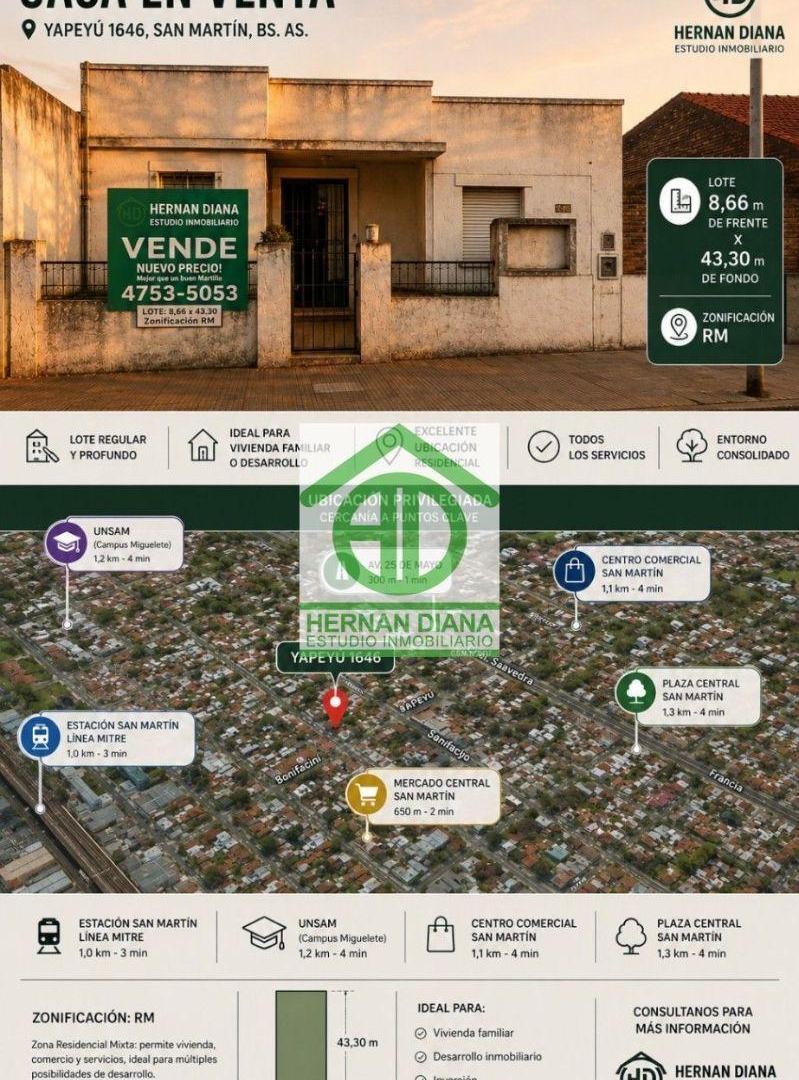 Foto de Terreno / Lote en venta en San Martín, imagen 2