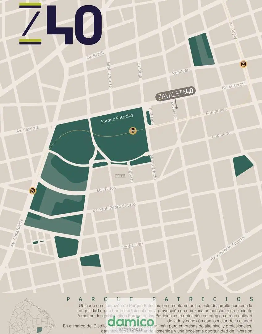 Departamento a estrenar con amenities venta en Parque Patricios 3