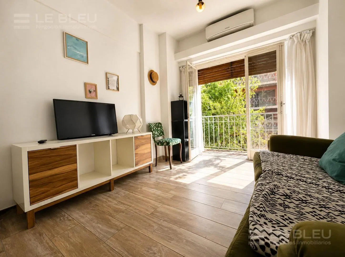 Alquiler Departamento 3 ambientes amoblado balcon al frente en Belgrano 3
